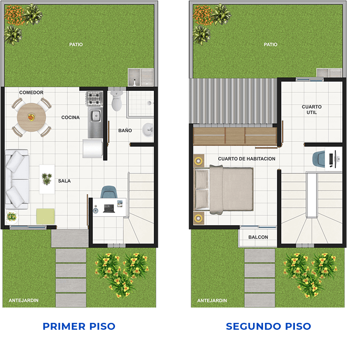 San Sebastián, Casas de Dos Pisos con Subsidio en Cartagena